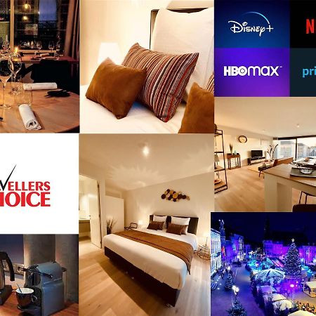Luxury Apartment Mons City Center מראה חיצוני תמונה