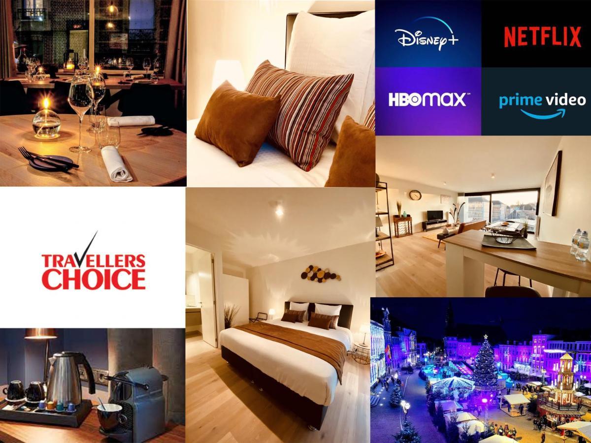 Luxury Apartment Mons City Center מראה חיצוני תמונה